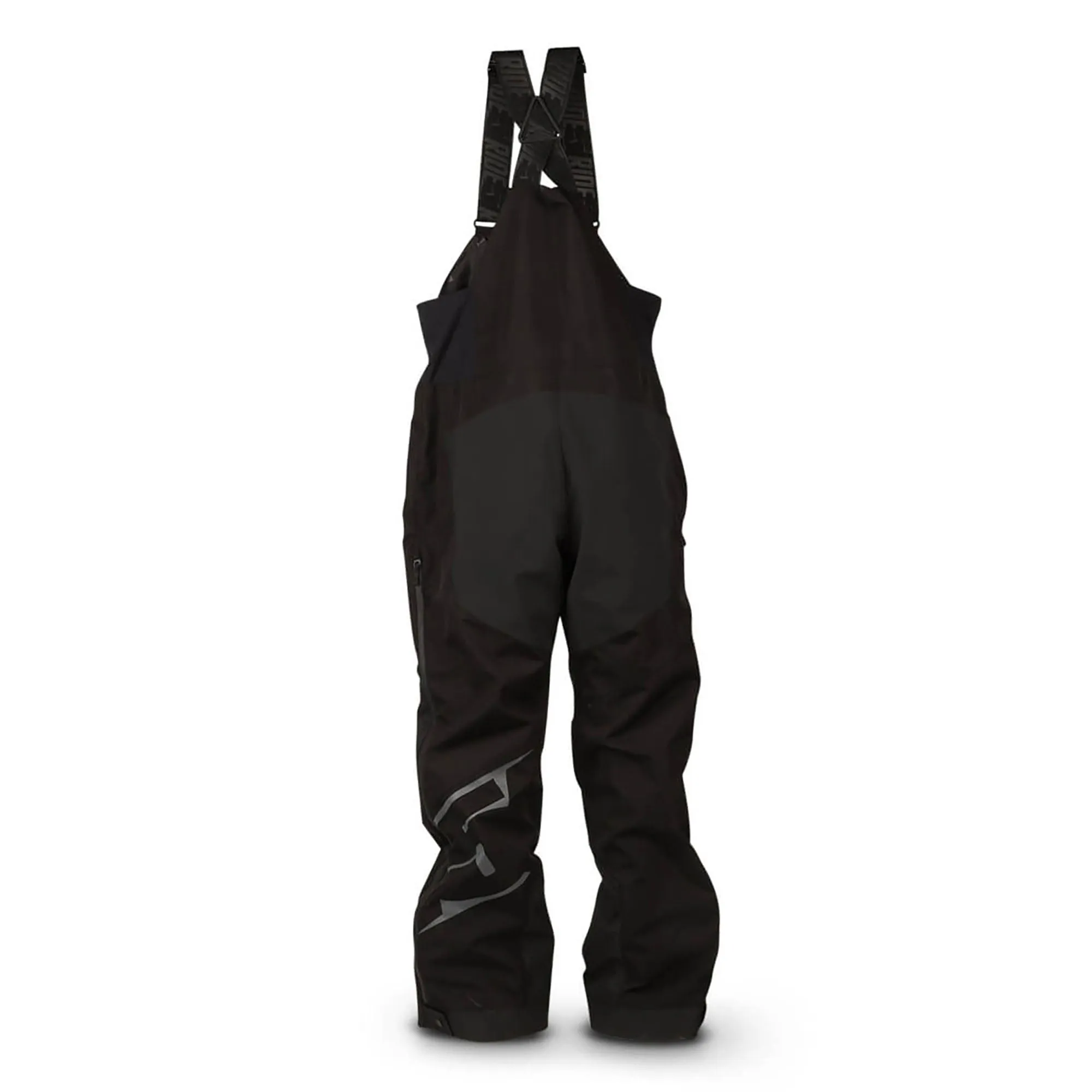 509  Evolve Snowmobile Bibs Shell Water Windproof Breathable Stealth Snow Pants