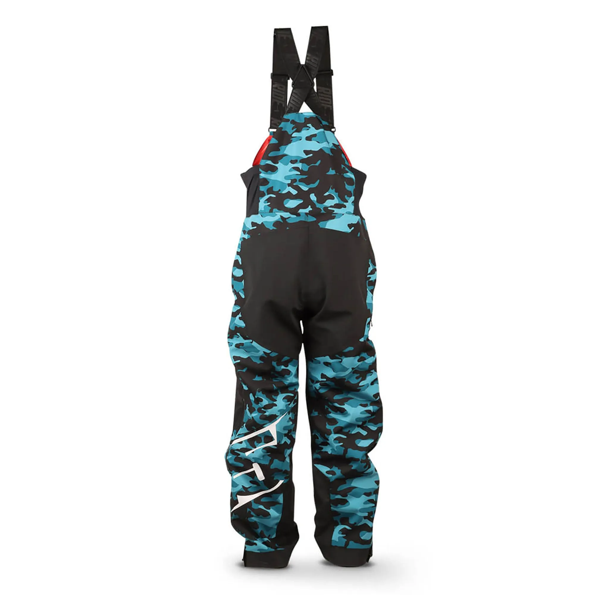 509  Evolve Snowmobile Bibs Shell Water Windproof Sharkskin Camo Snow Pants