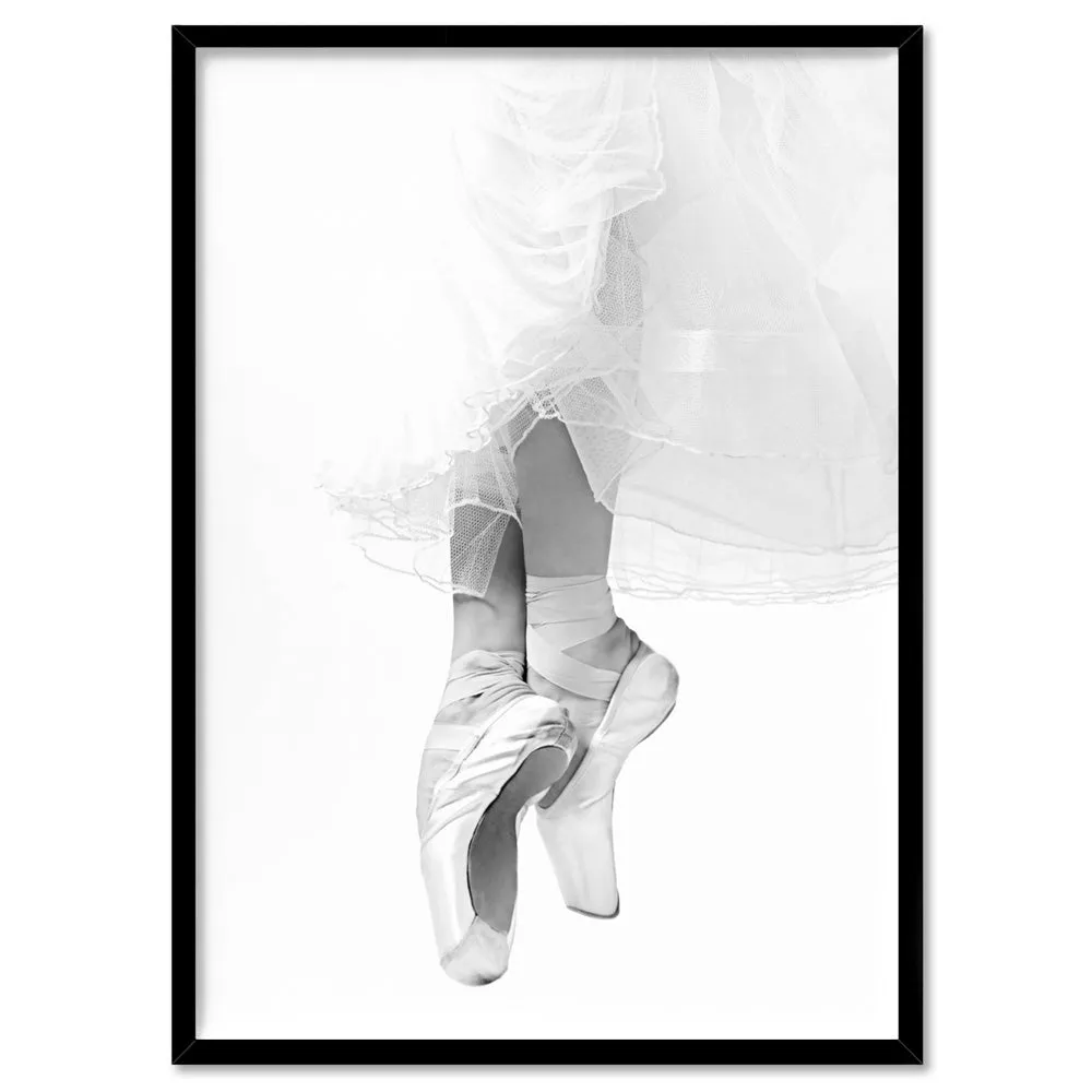 Ballerina Tiptoes I - Art Print