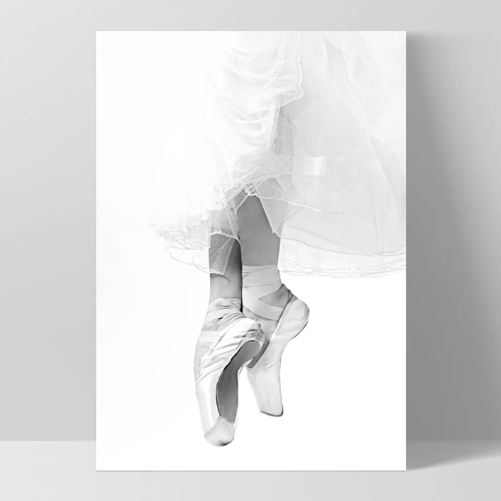 Ballerina Tiptoes I - Art Print