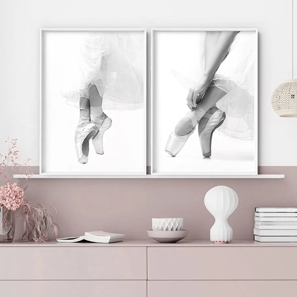 Ballerina Tiptoes I - Art Print