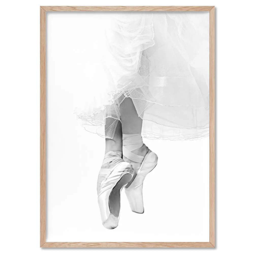 Ballerina Tiptoes I - Art Print