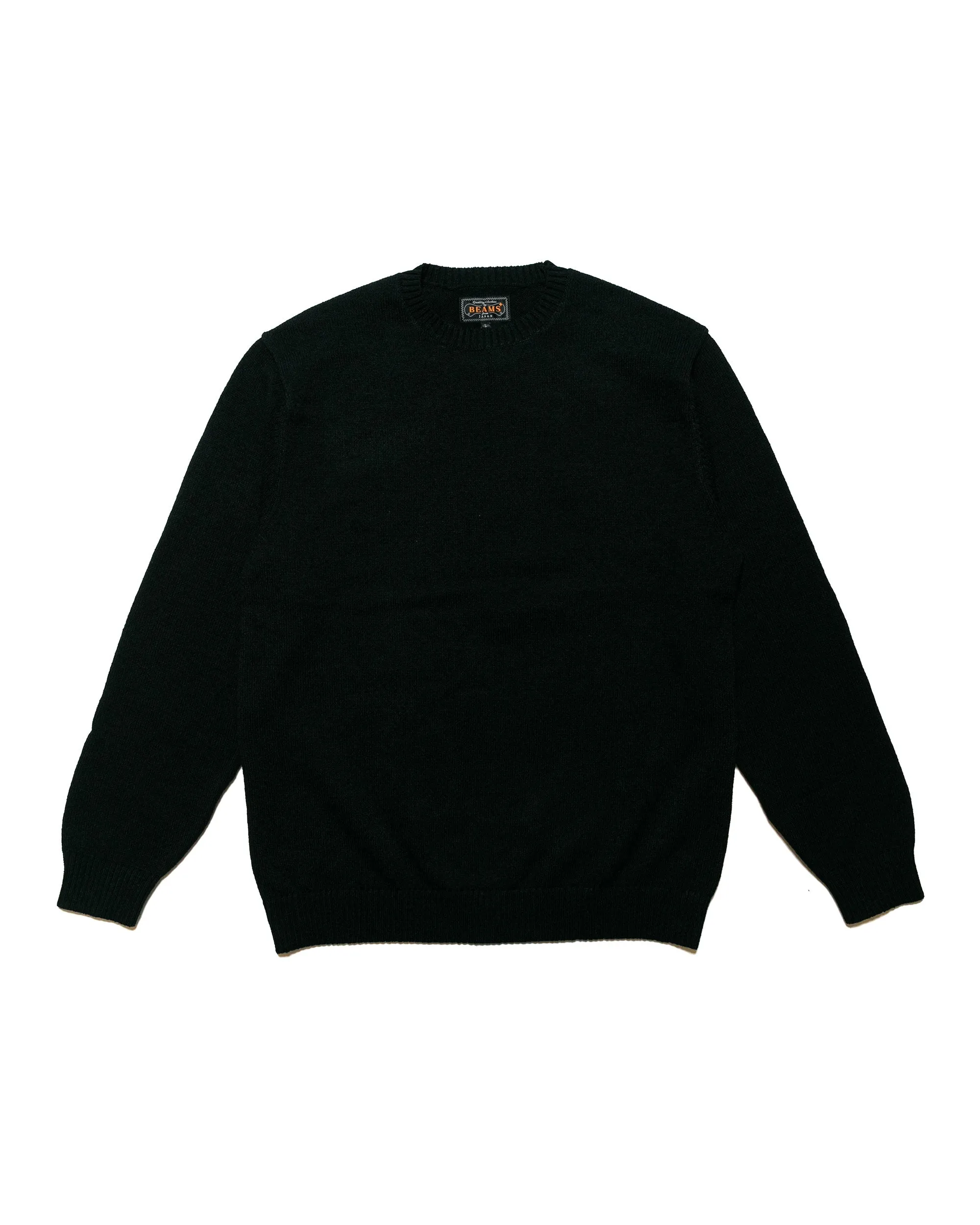 Beams Plus Crew Lily 7G Black