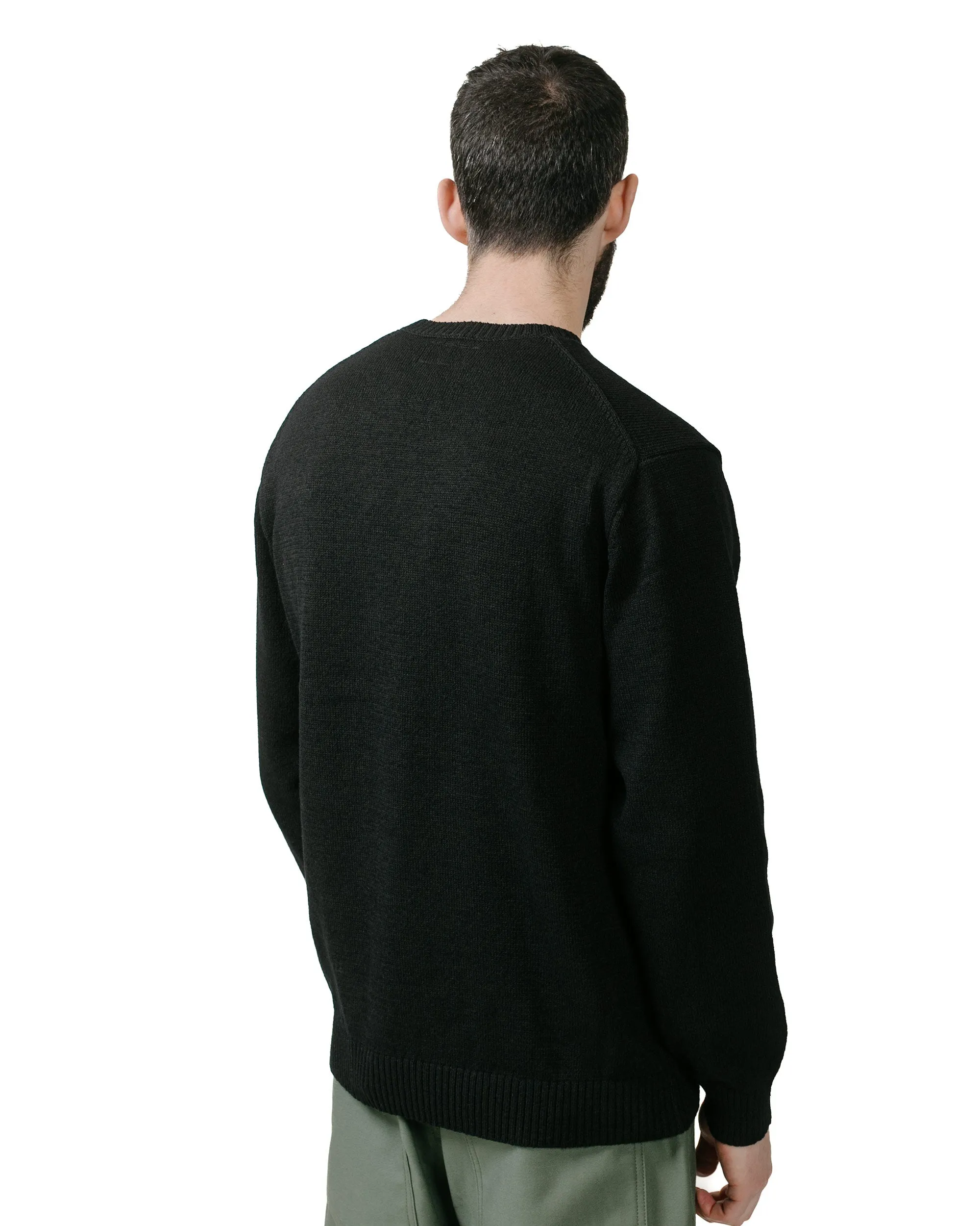 Beams Plus Crew Lily 7G Black