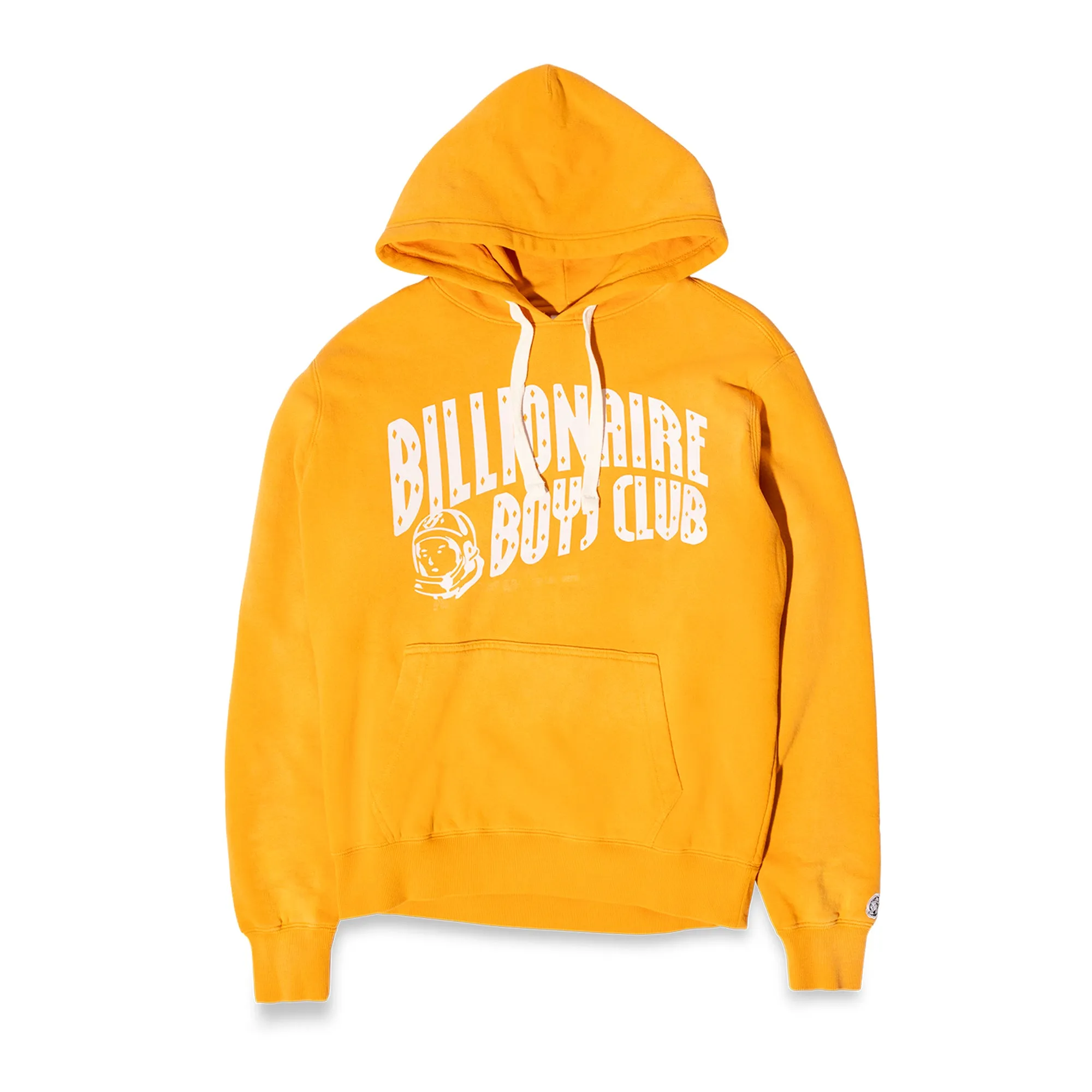 Billionare Boys Club Mens BB Vintage Arch Hoodie 'Radient Yellow'