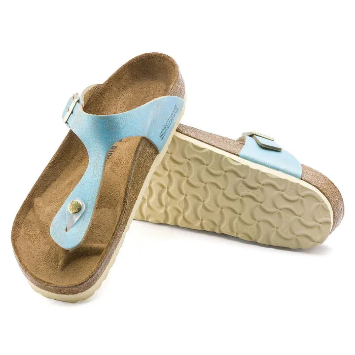 Birkenstock Gizeh - Washed Metallic Leather