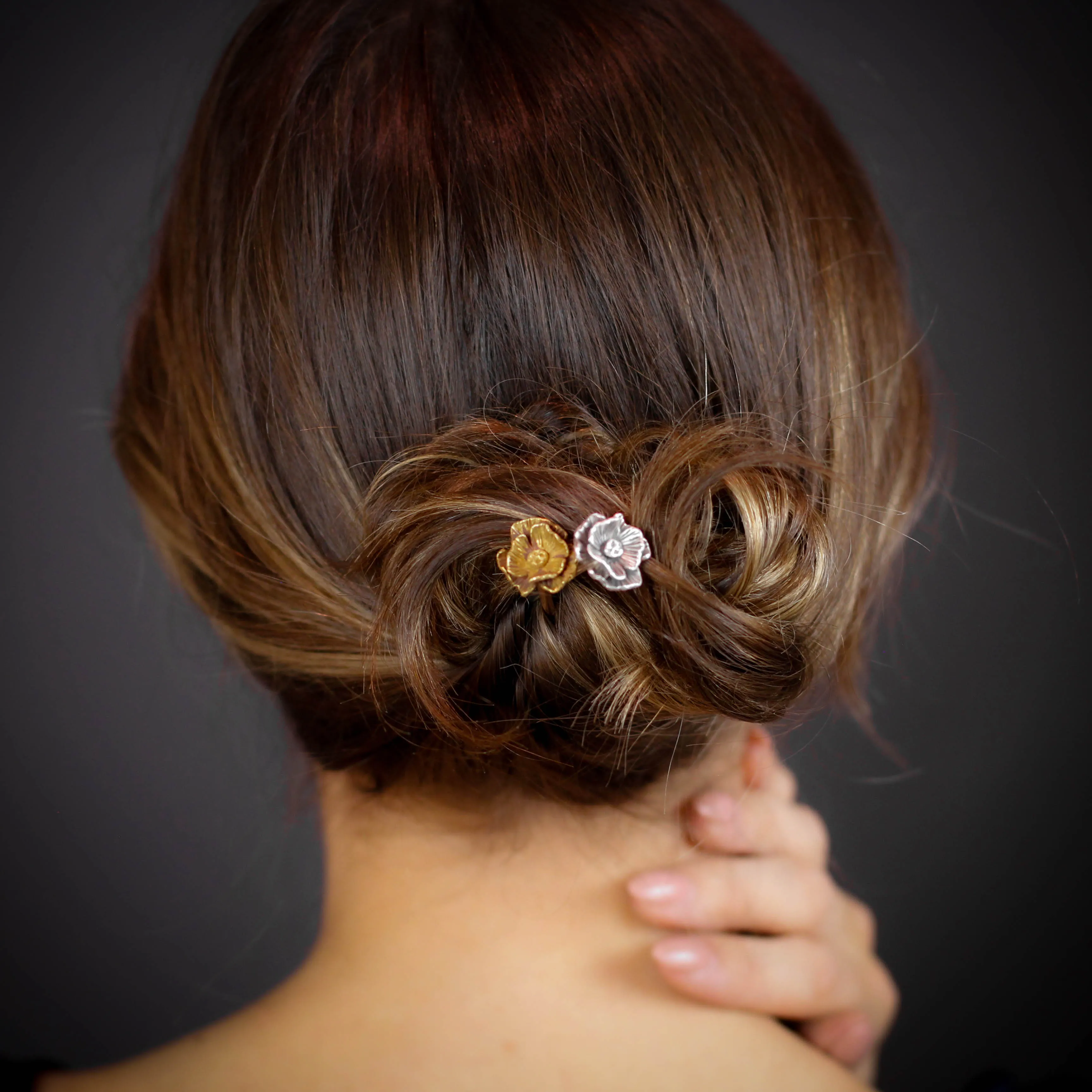 Blooming Poppy Hair Stick