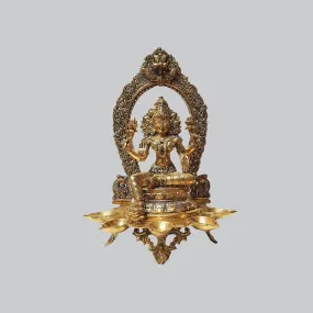 Brass Deepak Laxmi in Arch 18 in