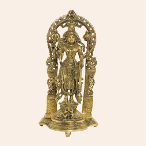 Brass Engraved Vishnu Arch 16 in