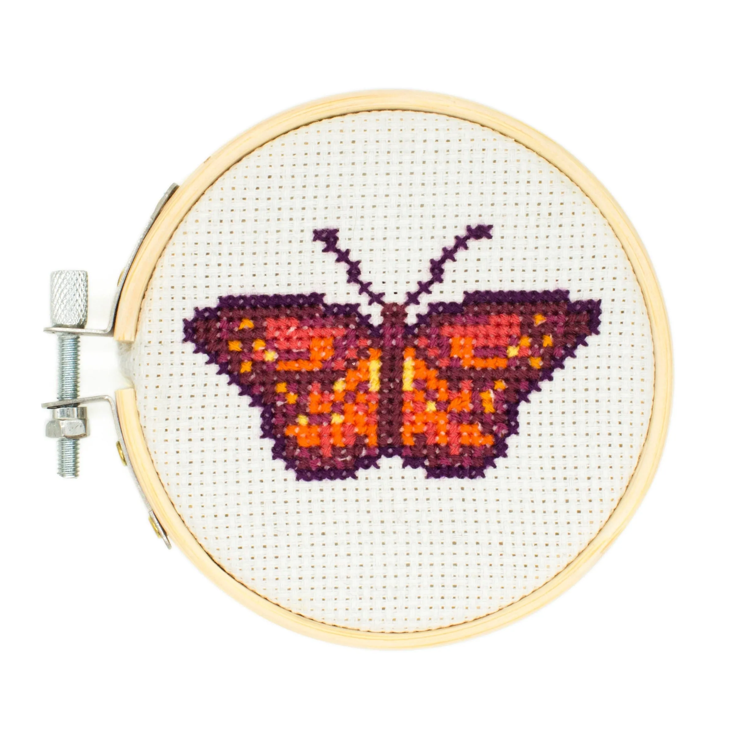 Butterfly Mini Cross Stitch Embroidery Kit