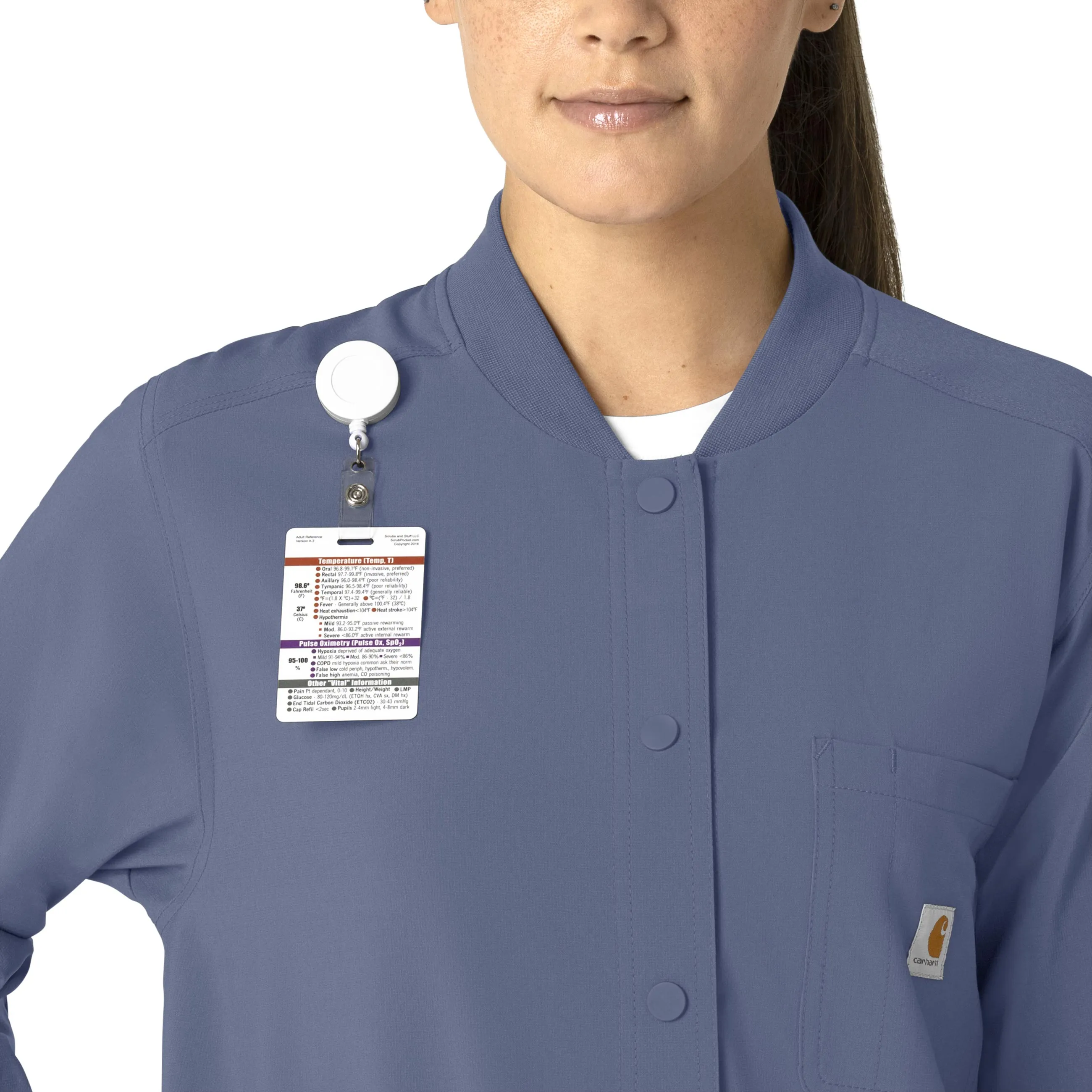 Carhartt Force Cross-Flex Women's Shirt Jacket - Riverside