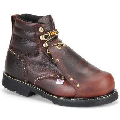 Carolina Men's Int Lo USA Made 6" Metguard Work Boot - Briar - 508