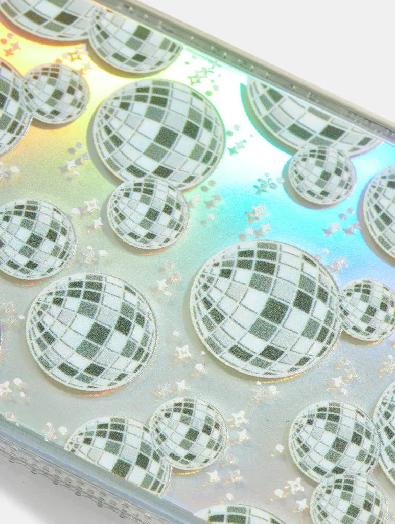 Disco Ball Repeat Holo Foil Shock iPhone Case