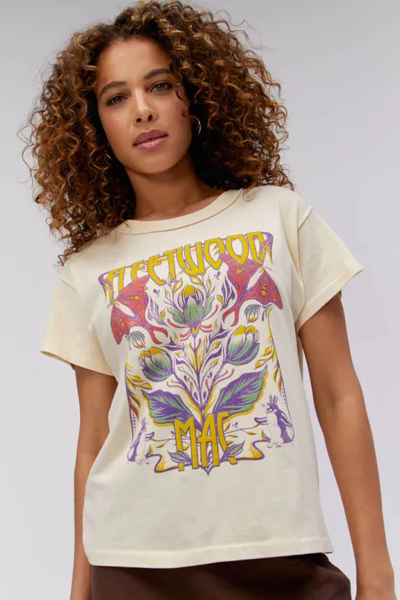 Fleetwood Mac Butterflies Reverse Girlfriend Tee