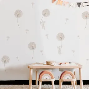 Flying Mouse   Dandelions Wall Decal Set