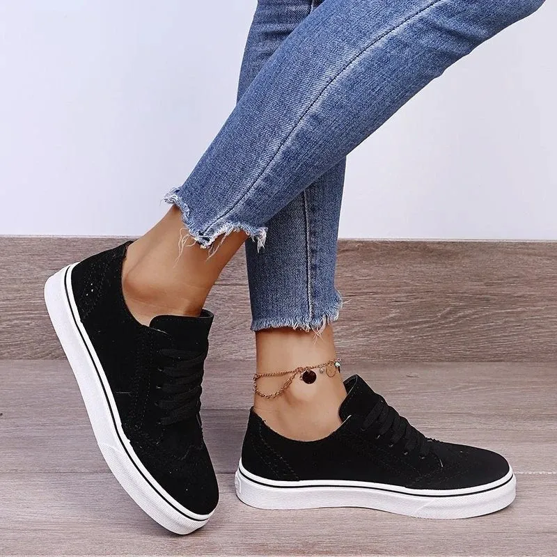 GRW Best Orthopedic Women Shoes Comfy Anti-shock Round Toe Sneakers Vintage Design