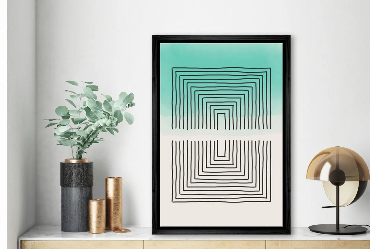 Minimalist Abstract 13B | Abstract Wall Art Print