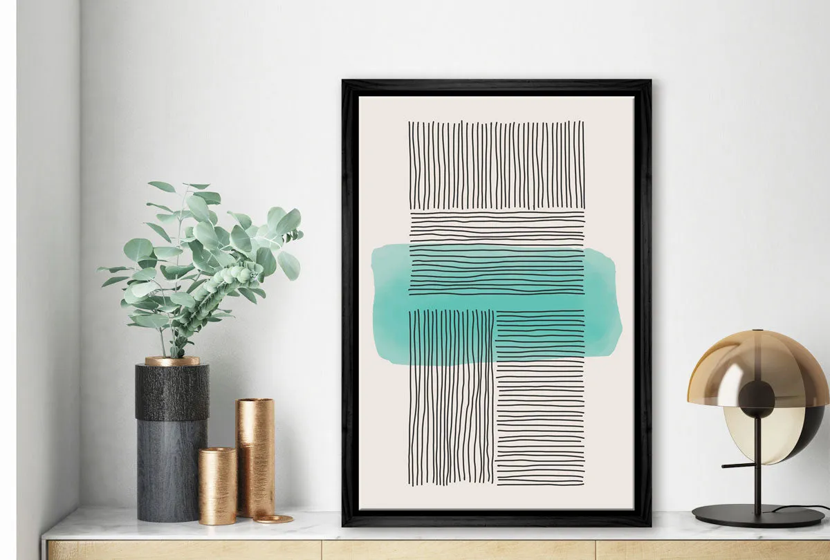 Minimalist Abstract 1A | Abstract Wall Art Print