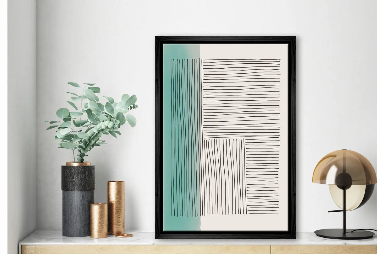 Minimalist Abstract 8B | Abstract Wall Art Print