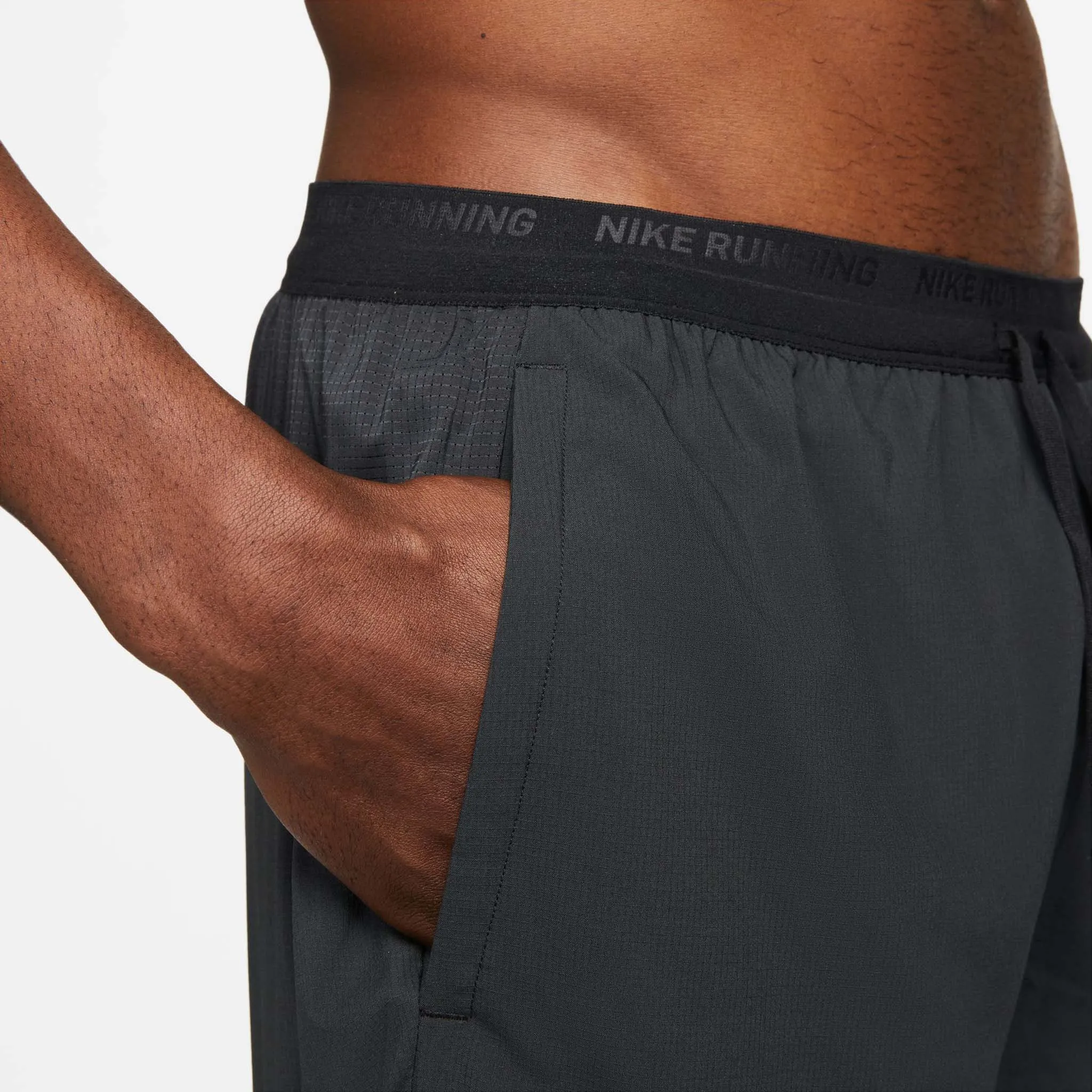 Nike | Men's Dri-FIT Stride 5" Brief-Lined Running Shorts - Black