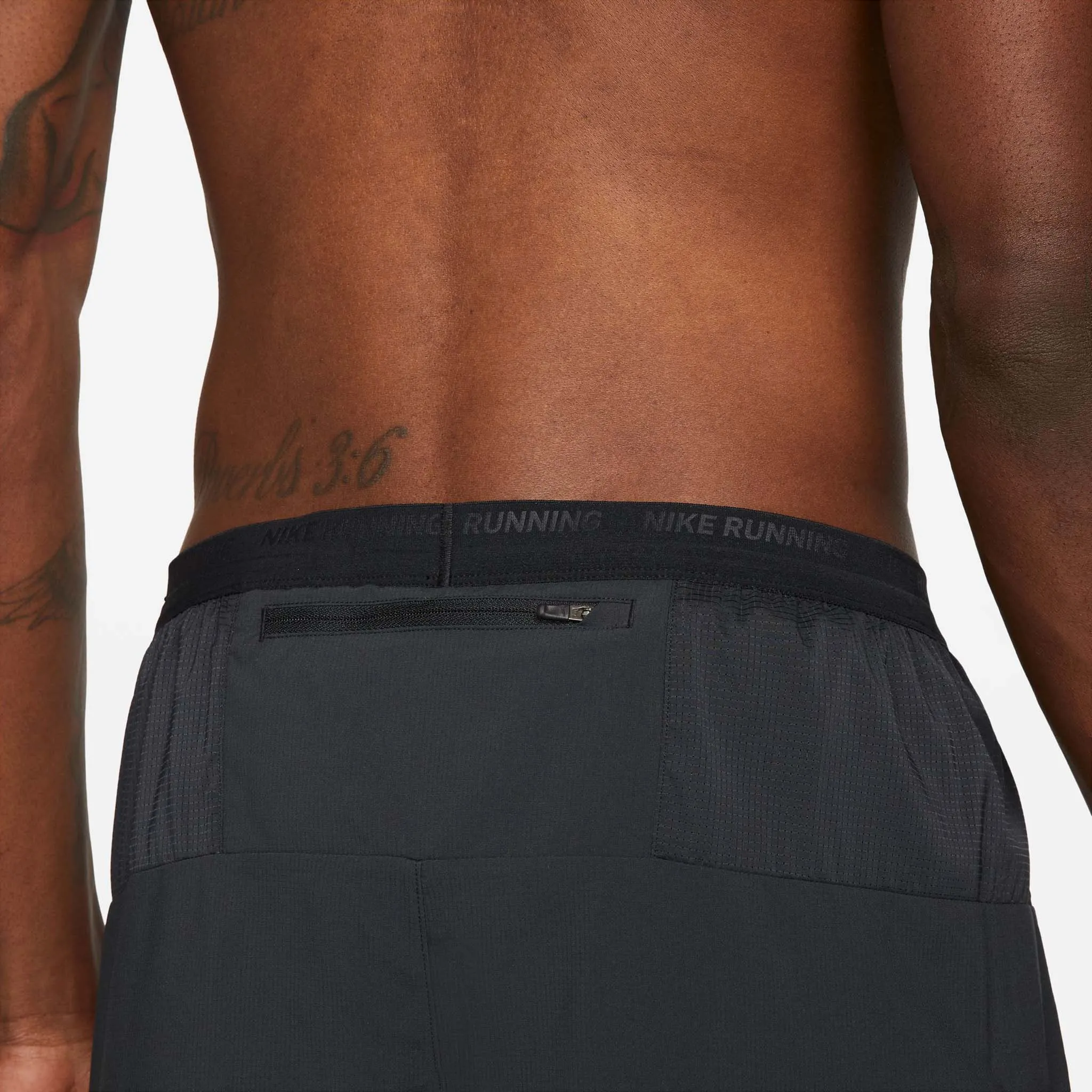 Nike | Men's Dri-FIT Stride 5" Brief-Lined Running Shorts - Black