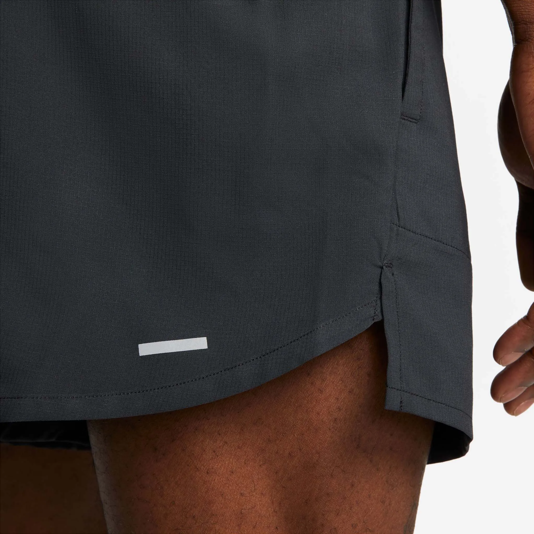 Nike | Men's Dri-FIT Stride 5" Brief-Lined Running Shorts - Black