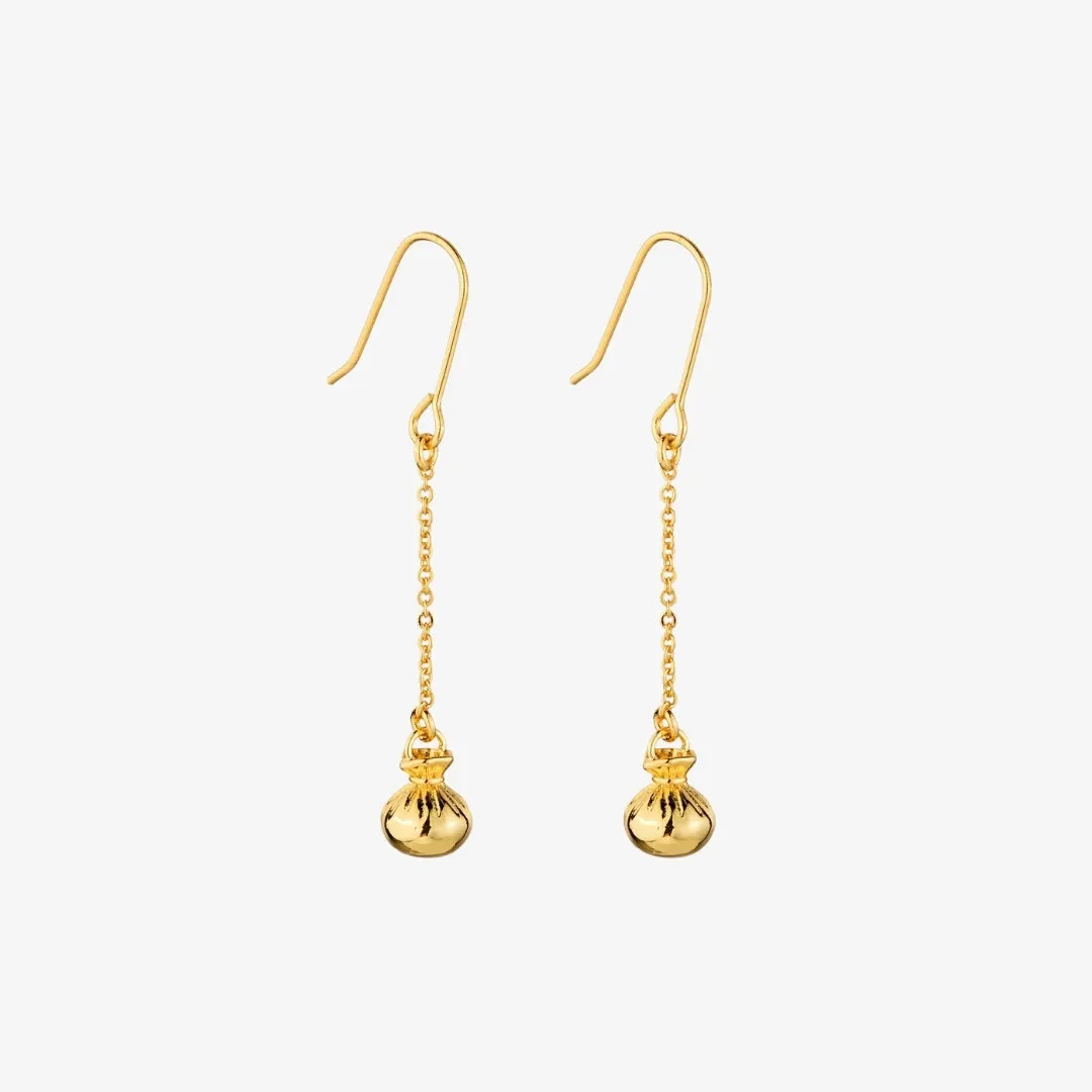 Poi Earrings Gold