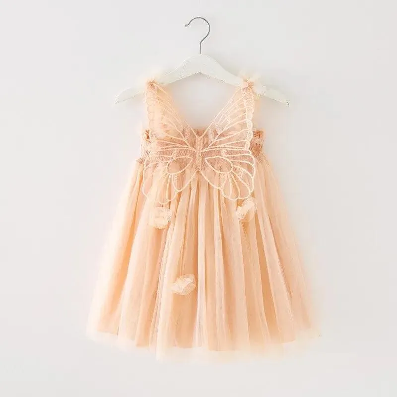 Princess Mesh Butterfly Dress