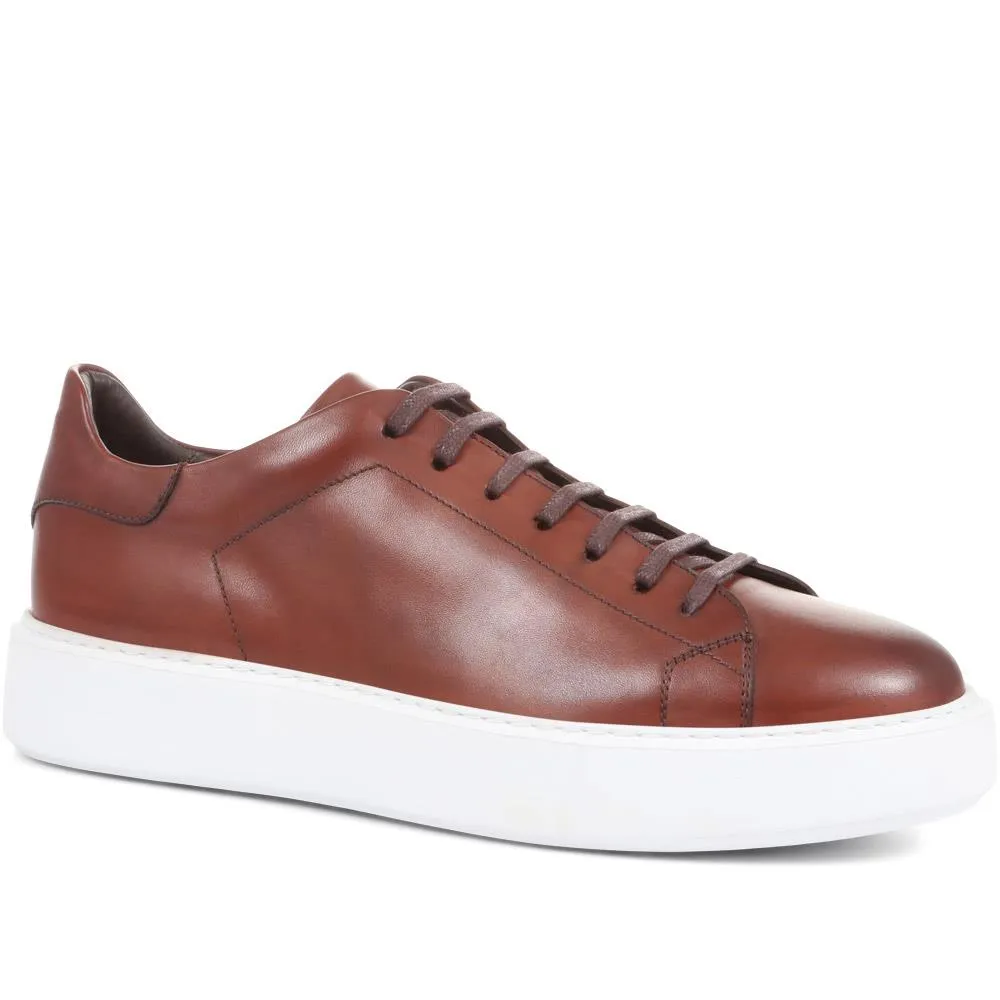 Sedbergh Smart Leather Trainers - SEDBERGH / 322 931