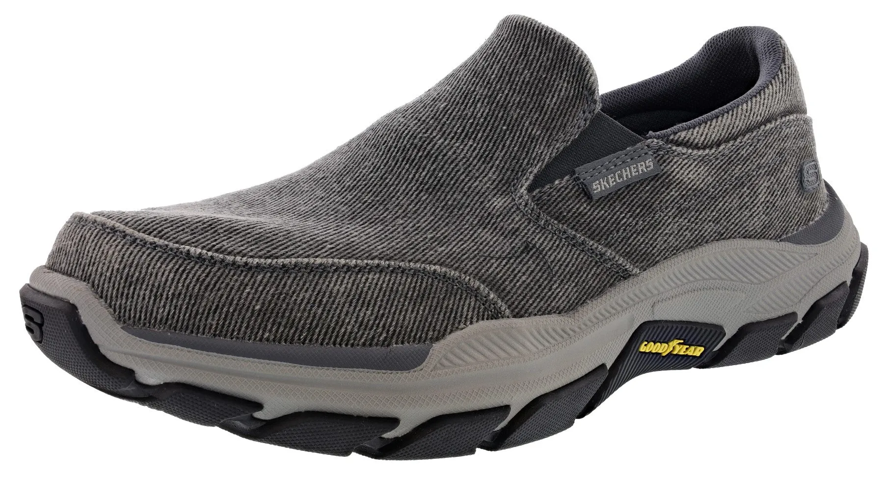 Skechers Men's Relaxed Fit Respected Fallston Vintage Washed Walking Shoes