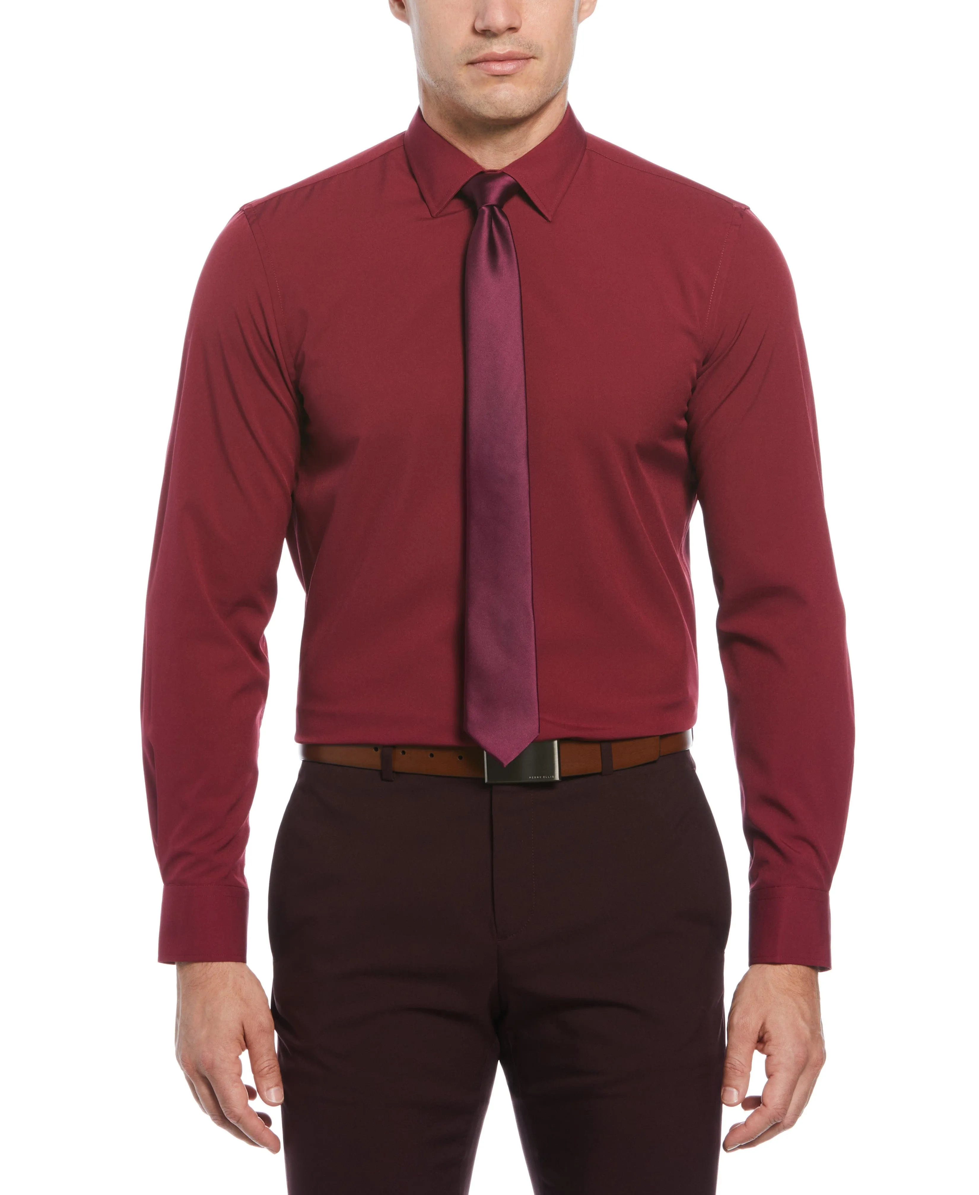 Slim Fit Total Stretch Performance Dress Shirt