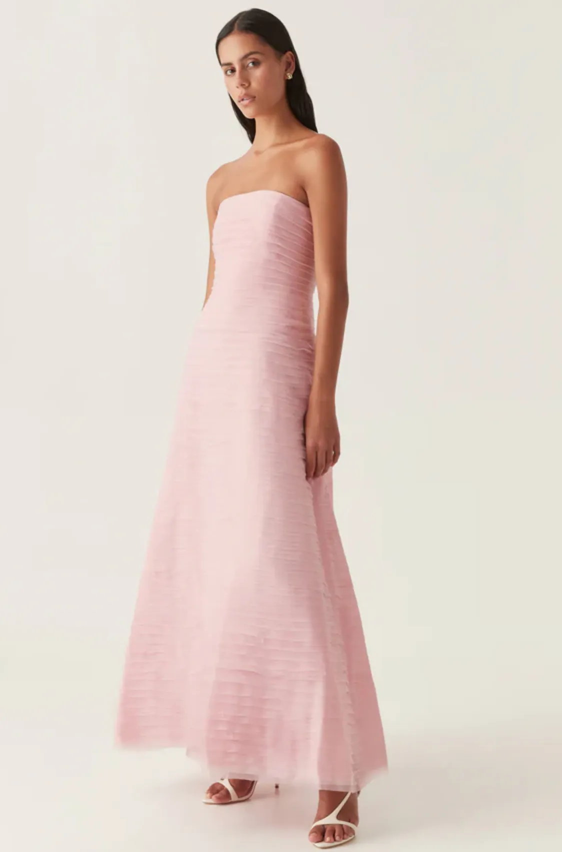 Soundscape Maxi Dress (Chalk Pink)