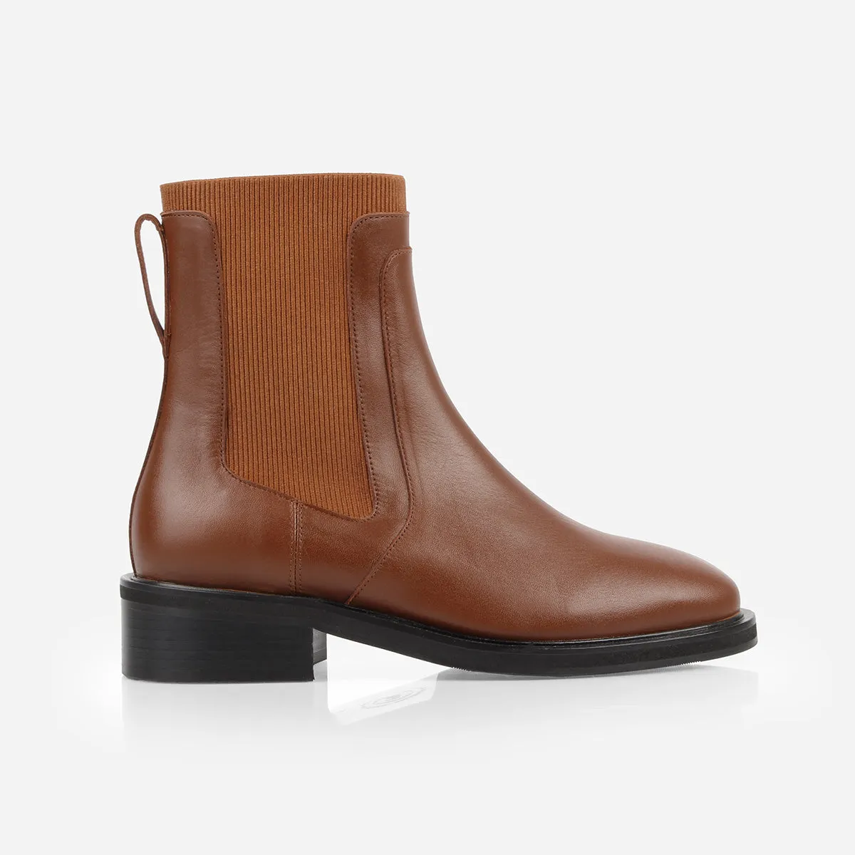 The Metro Chelsea Boot Riding Brown