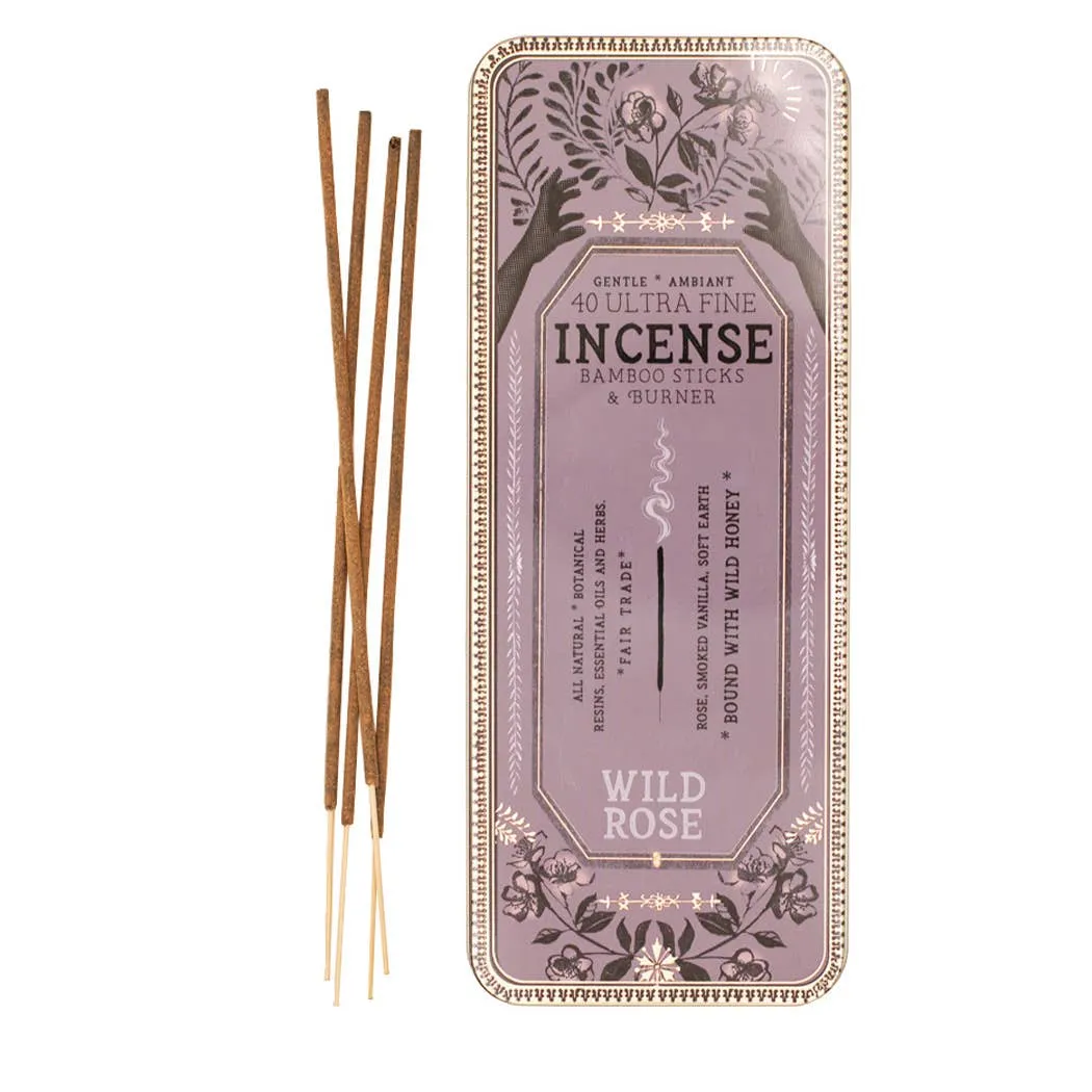 Wild Rose Luxury 40 Stick Premium Incense